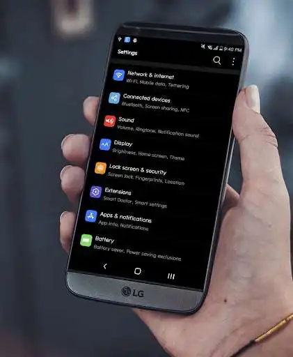 Play [UX6] MIOS Black Theme LG V20 G5 Oreo as an online game [UX6] MIOS Black Theme LG V20 G5 Oreo with UptoPlay